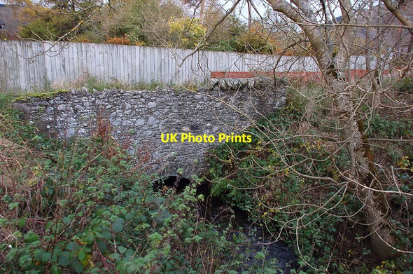 Photo 6"x4" Mill lade near Tweedbank farm Innerleithen c2011