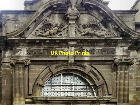 Photo 6"x4" Gillfillan Memorial Church (detail) Craigie\/NO4231 c2011