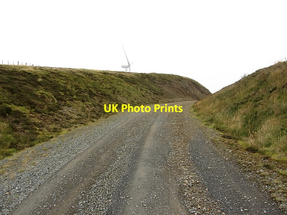 Photo 6"x4" Road on Bowbeat Hill Williamslee c2011