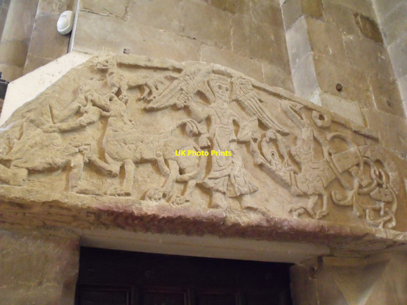 Photo 6"x4" Tympanum, Southwell Minster Southwell\/SK7053 c2011