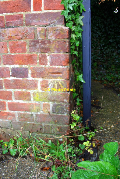 Photo 6"x4" Benchmark on the BT telephone exchange, Norcot Road Churchend\/SU6772 c2011