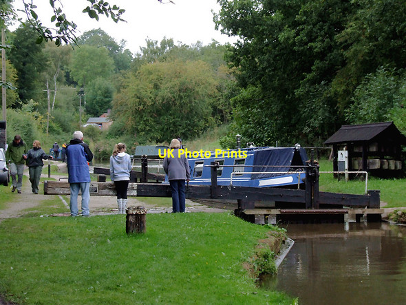 Photo 6"x4" Dutton Stop Lock No 76, Cheshire Dutton c2011