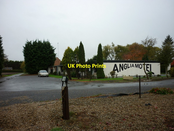 Photo 6"x4" The Anglia Motel Holbeach c2011