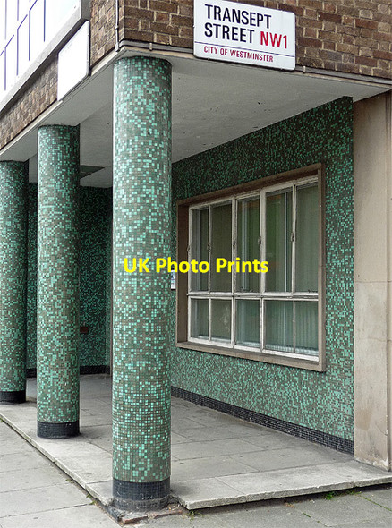 Photo 6"x4" Detail of 37 Chapel Street Westminster c2011