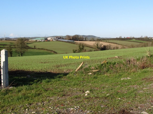 Photo 6"x4" Undulating farmland west of the Drumlough Road Rathfriland c2011