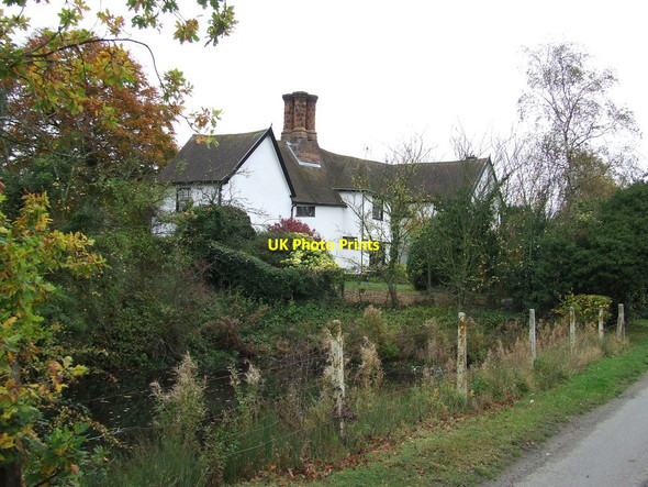 Photo 6"x4" Clockhouse Farm House Little Stonham c2011