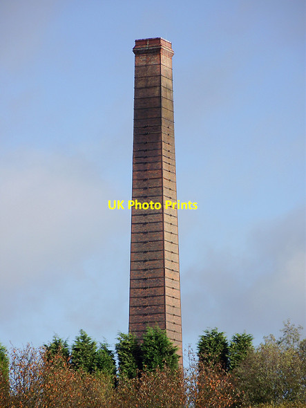 Photo 6"x4" Chimney at Baggeridge Brickworks near Sedgley Sedgley c2011