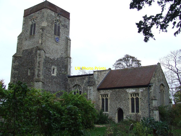 Photo 6"x4" St Andrew Mickfield Mickfield c2011