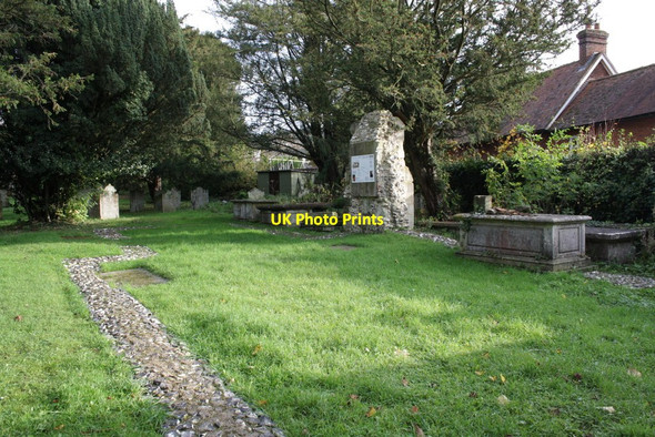 Photo 6"x4" Remains of St Andrews old Church Salisbury c2011