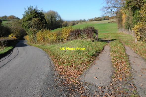 Photo 6"x4" Country road at Eastham Eastham\/SO6568 c2011