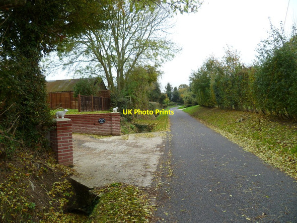 Photo 6"x4" Road in Chidham Chidham c2011