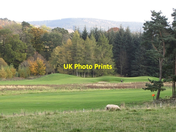 Photo 6"x4" Golf course, Cardrona Cardrona Village c2011