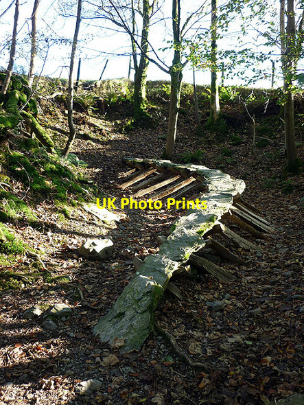 Photo 6"x4" Quarry Structure Grizedale c2011
