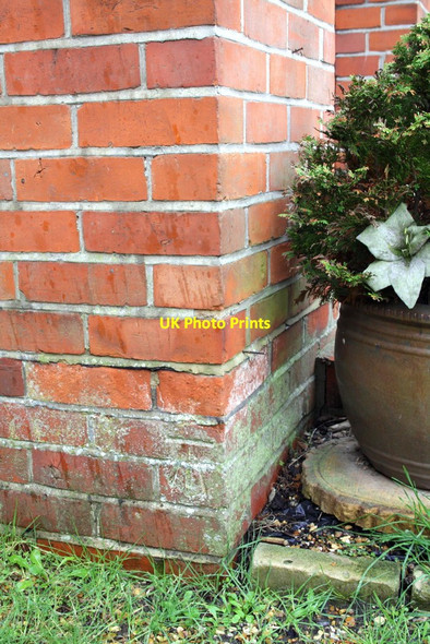Photo 6"x4" Benchmark on #98 Norcot Road Churchend\/SU6772 c2011