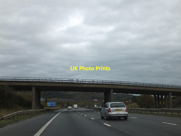 Photo 6"x4" The bridges of junction 20 of the M5 Clevedon c2011