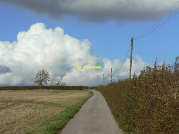Photo 6"x4" Road to the Sewage Works Keyworth c2011