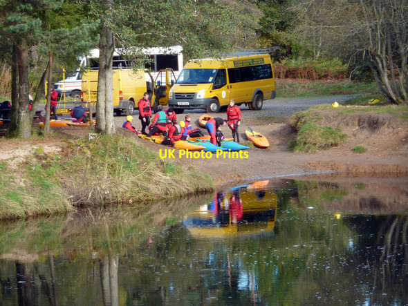 Photo 6"x4" Kayaking on the River Spey at Aviemore Aviemore c2011