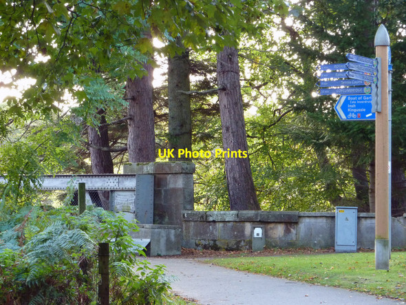 Photo 6"x4" Cycle path towards Inverdruie from Dalfaber Road, Aviemore Aviemore c2011