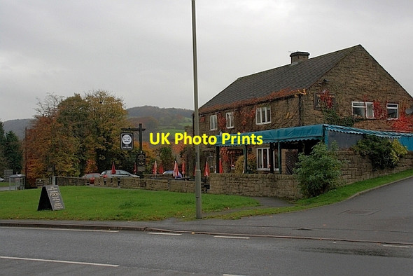 Photo 6"x4" The Eyre Arms, Calver Calver c2011