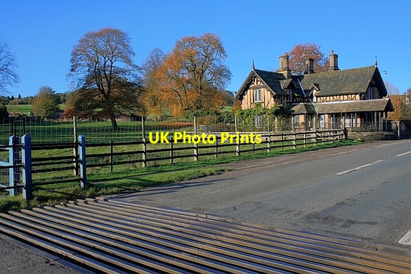Photo 6"x4" Cattle Grid on the B6012 Dunsa c2011
