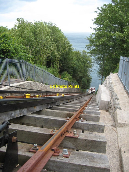 Photo 6"x4" Babbacombe Cliff Railway Torquay c2011