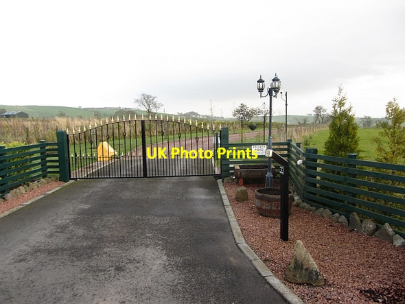 Photo 6"x4" Fortified entrance Kilncadzow c2011