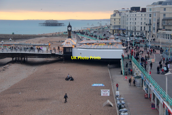 Photo 6"x4" Brighton Pier, East Sussex Kemp Town c2011