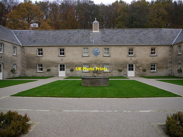 Photo 6"x4" The Courtyard, Close House Houghton\/NZ1266 c2011