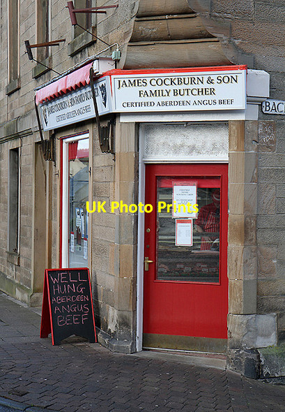 Photo 6"x4" Get your macho steaks here Selkirk c2011