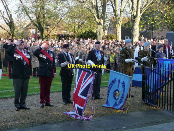 Photo 6"x4" Andover - Remembrance Sunday Andover c2011
