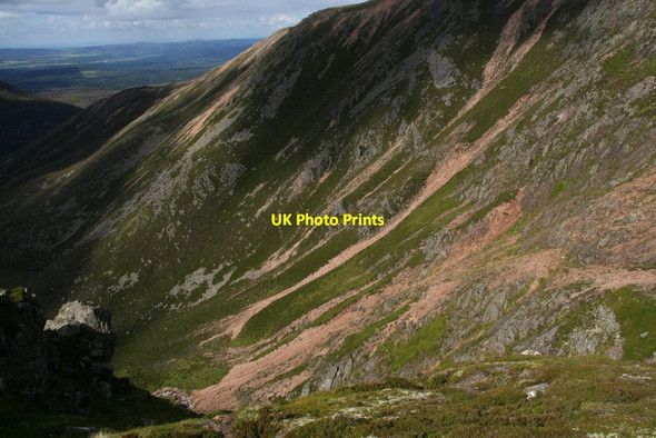 Photo 6"x4" Gullies in Coire Dheirg Allt a Choire Dheirg c2011
