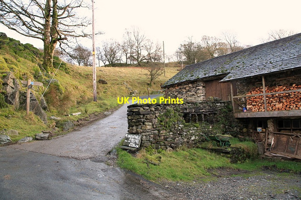 Photo 6"x4" Public byway, Stang End Little Langdale c2011