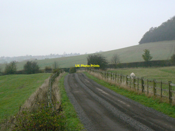 Photo 6"x4" Drive to Wolds Farm Normanton-on-the-Wolds c2011