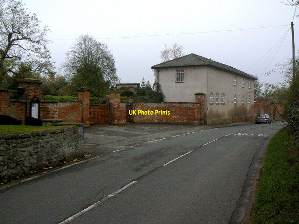 Photo 6"x4" Gateway and stable block at the Old Rectory Normanton-on-the-Wolds c2011
