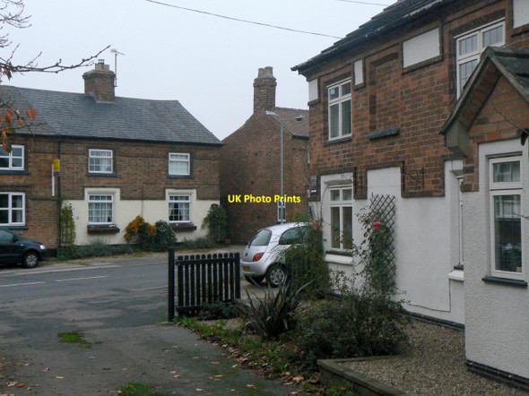 Photo 6"x4" Town End and Plumtree Cottages Normanton-on-the-Wolds c2011