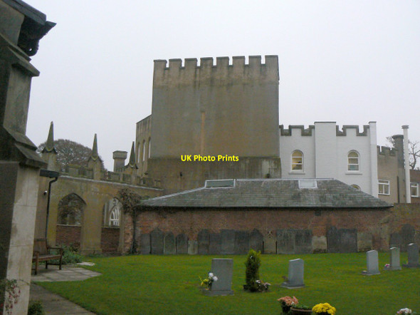 Photo 6"x4" Tollerton Hall from the churchyard Tollerton\/SK6034 c2011
