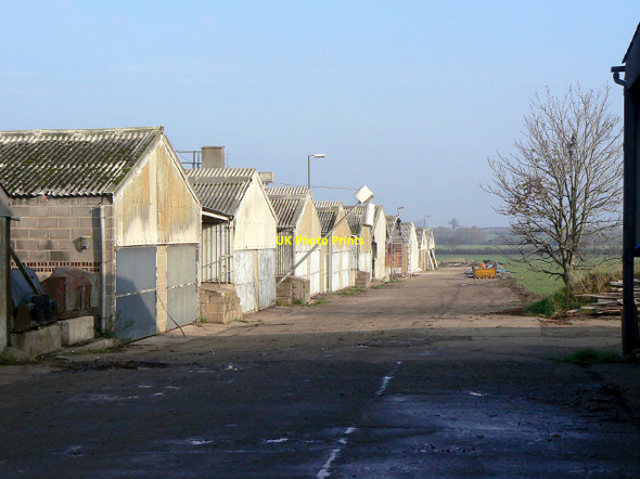 Photo 6"x4" Chicken sheds at Kinoulton Farm Hickling\/SK6929 c2011