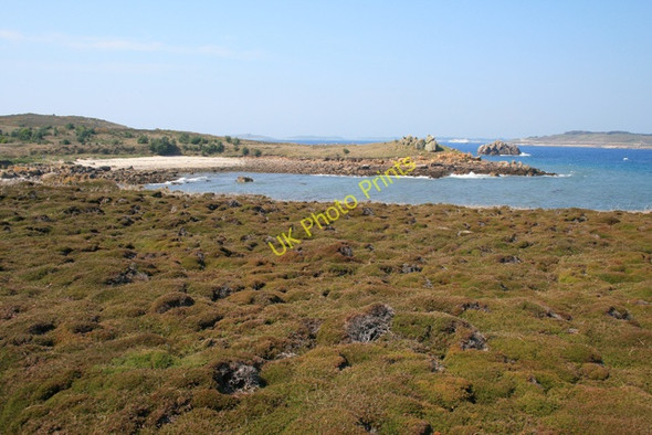 Photo 6"x4" The View Across Dropnose Porth Hugh Town c2008