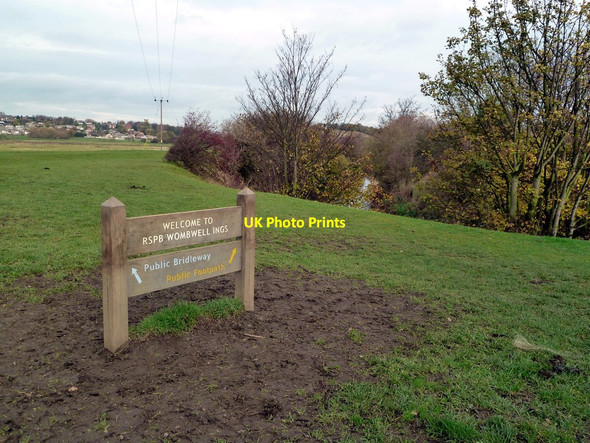 Photo 6"x4" Entrance to Wombwell Ings Broomhill\/SE4102 c2011
