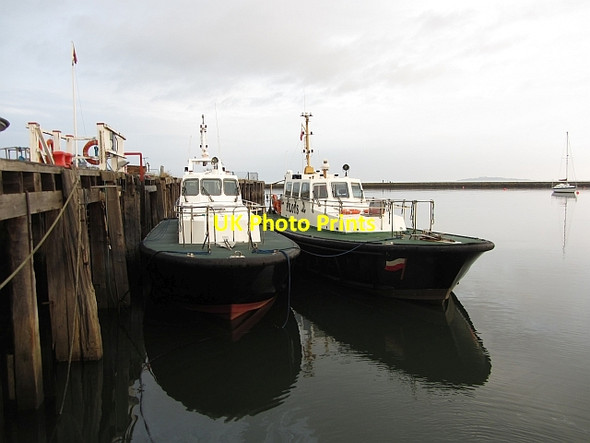 Photo 6"x4" Forth pilot boats, Granton Harbour Granton c2011