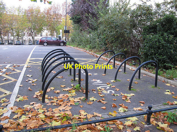 Photo 6"x4" Cycle racks, Eastney Street, Greenwich Greenwich\/TQ3977 c2011