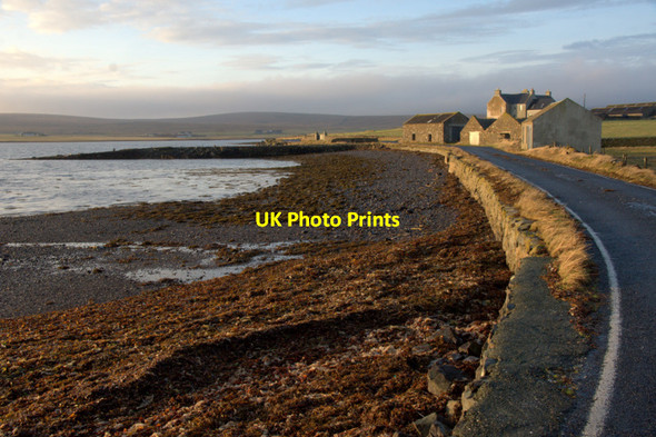 Photo 6"x4" Coastline at Taing o' Dale, Baltasound Baltasound c2011
