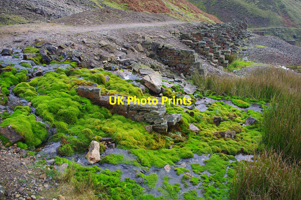 Photo 6"x4" Bouse teams, Bunton (or Bunting) Level Gunnerside c2011