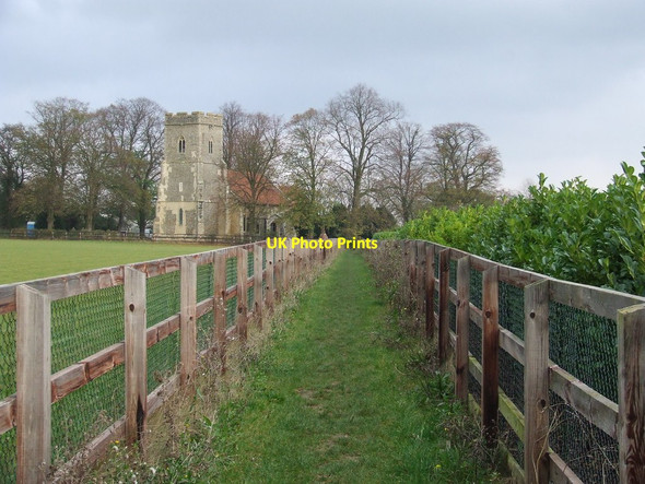 Photo 6"x4" To The Church Stanstead c2011