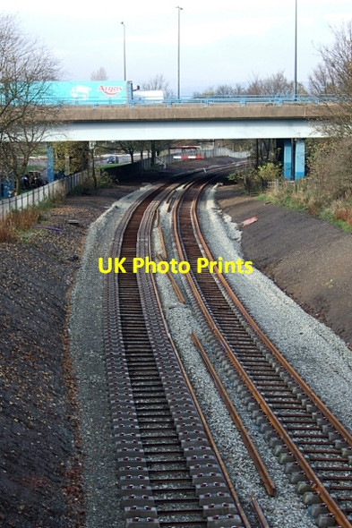 Photo 6"x4" New tracks to Rochdale Milnrow c2011