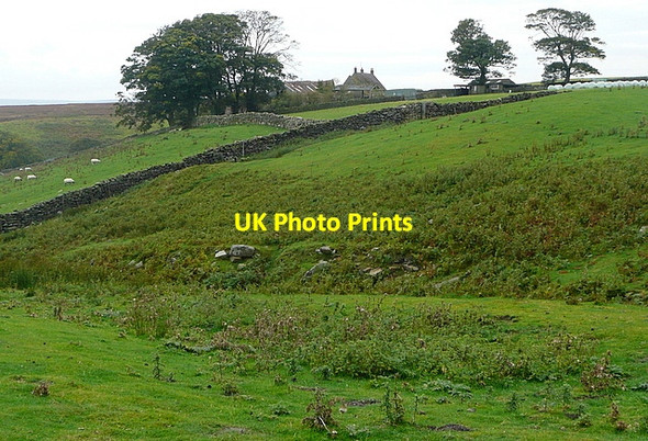 Photo 6"x4" Towards Clitherbeck Farm Ainthorpe c2011