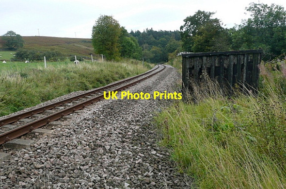 Photo 6"x4" Railway towards Castleton Castleton\/NZ6808 c2011