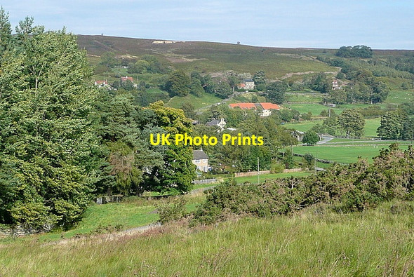 Photo 6"x4" View over the Esk Valley Castleton\/NZ6808 c2011
