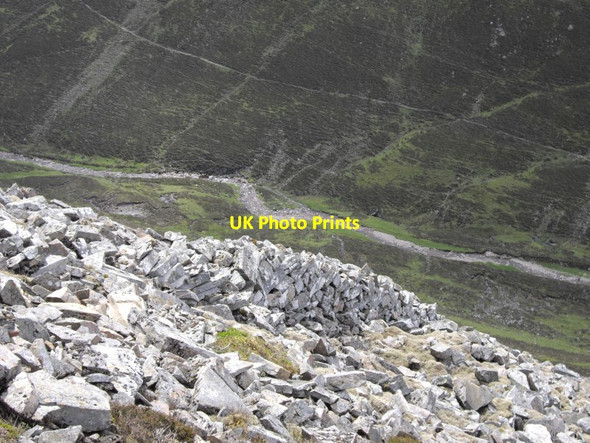 Photo 6"x4" Wall, Beinn Mheadhonach Beinn a' Chait\/NN8674 c2011