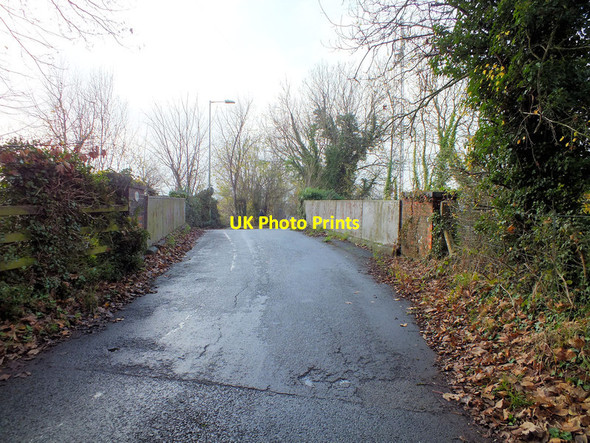 Photo 6"x4" Over the railway Wilton\/SU0931 c2011